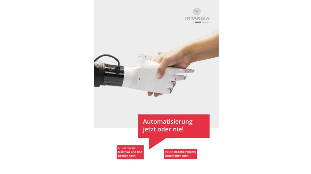 Whitepaper zum Thema Automatisierung, jetzt oder nie